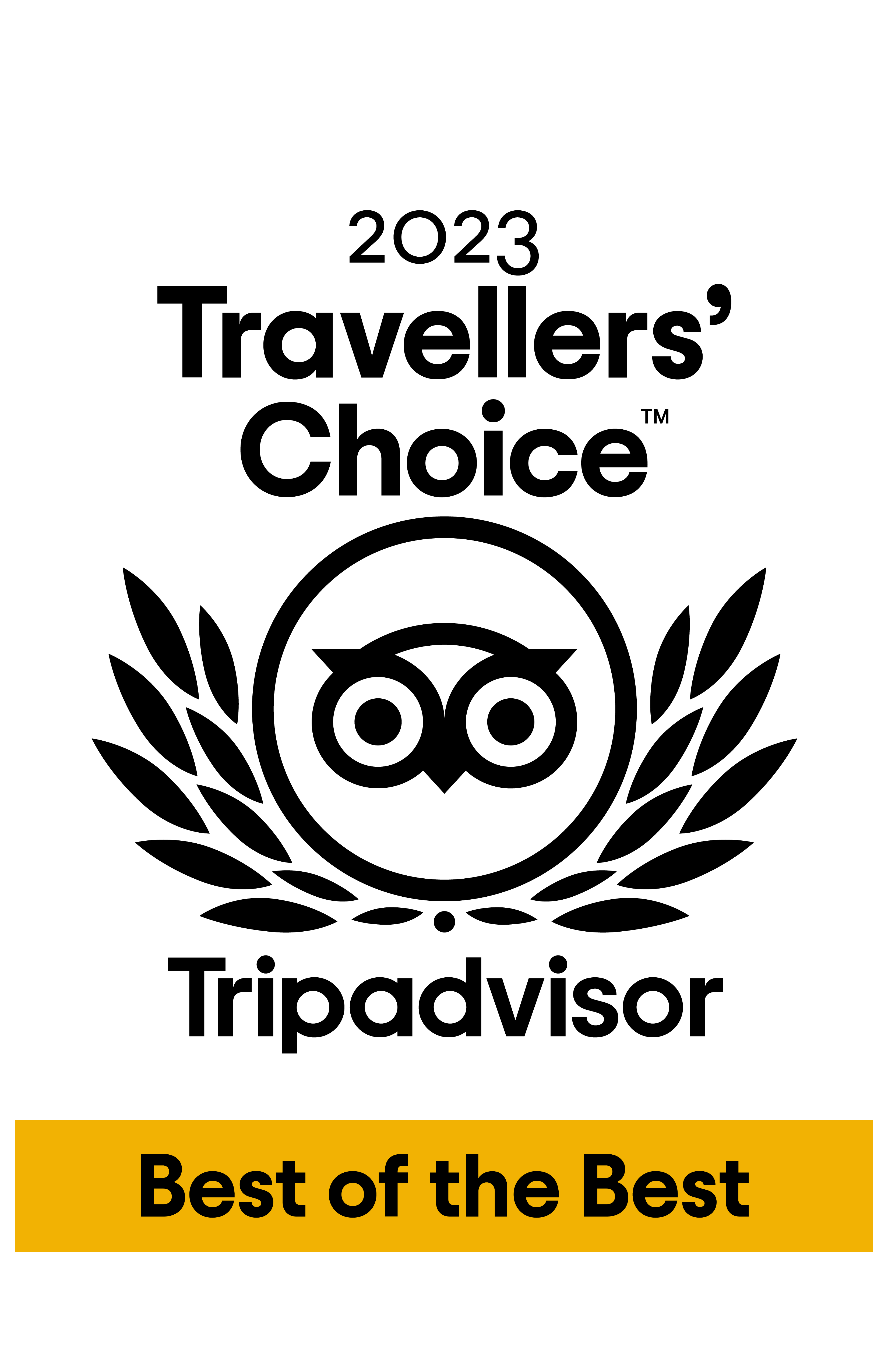 2022年 - Tripadvisor, Travellers' Choice