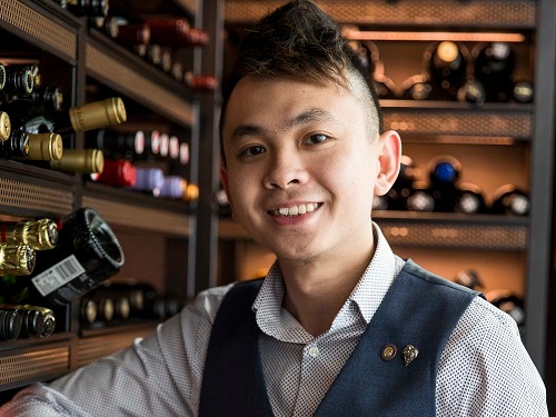 Bread Street Kitchen's sommelier Britt Ng