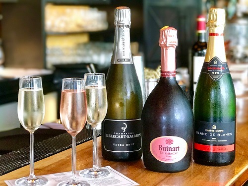 Bubble Flight at Bread Street Kitchen at Marina Bay Sands