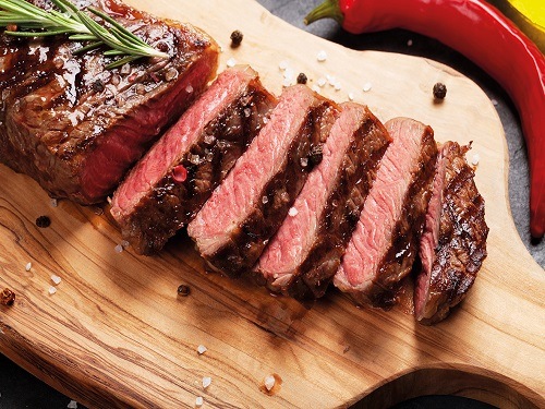 Red beef at Bread Street Kitchen at Marina Bay Sands