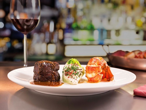 Surf and Turf at db Bistro & Oyster Bar at Marina Bay Sands