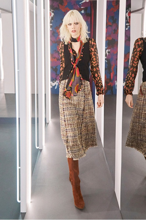 Diane von Furstenberg New York Fashion Week Runway Look