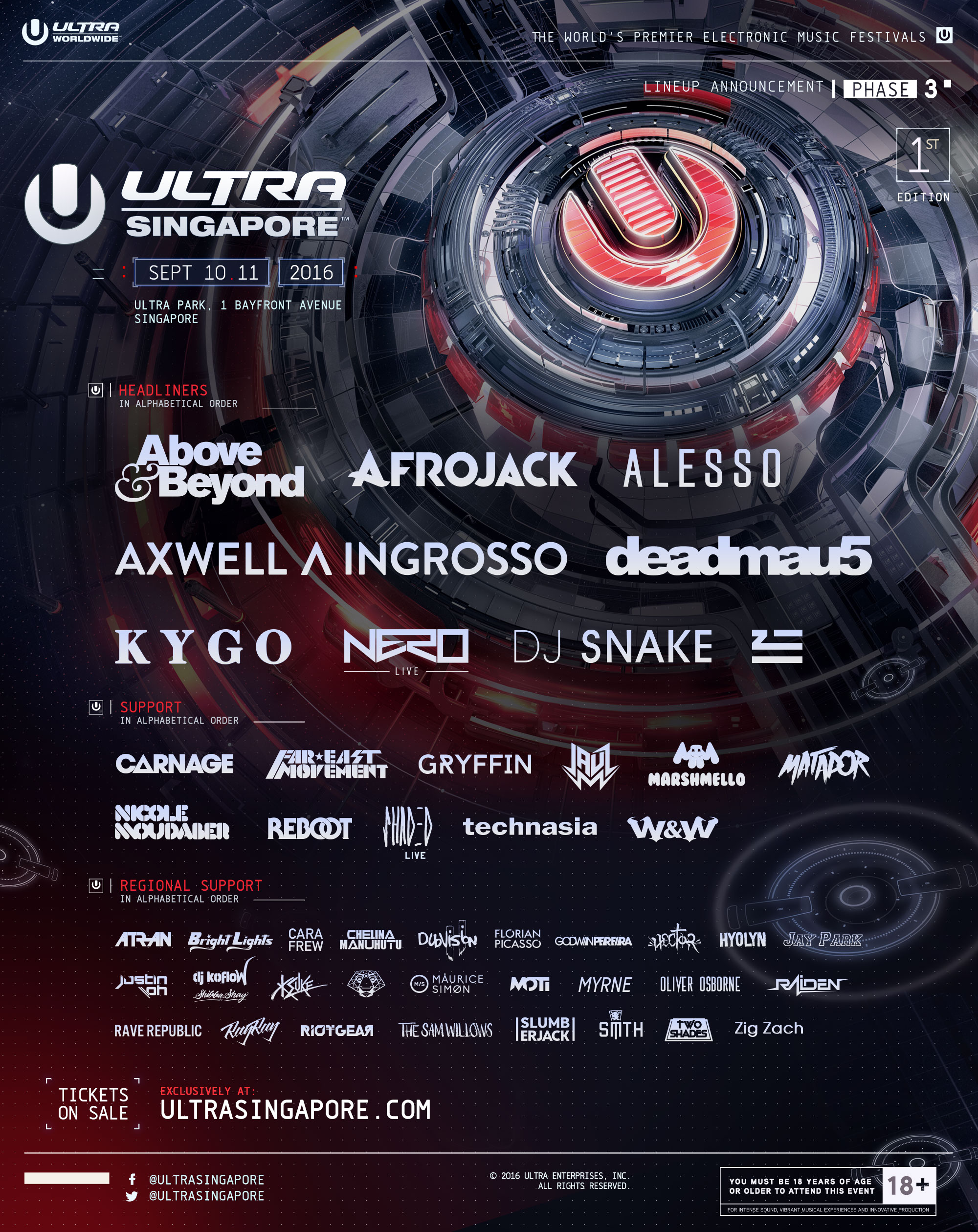 Ultra Singapore at Marina Bay Sands