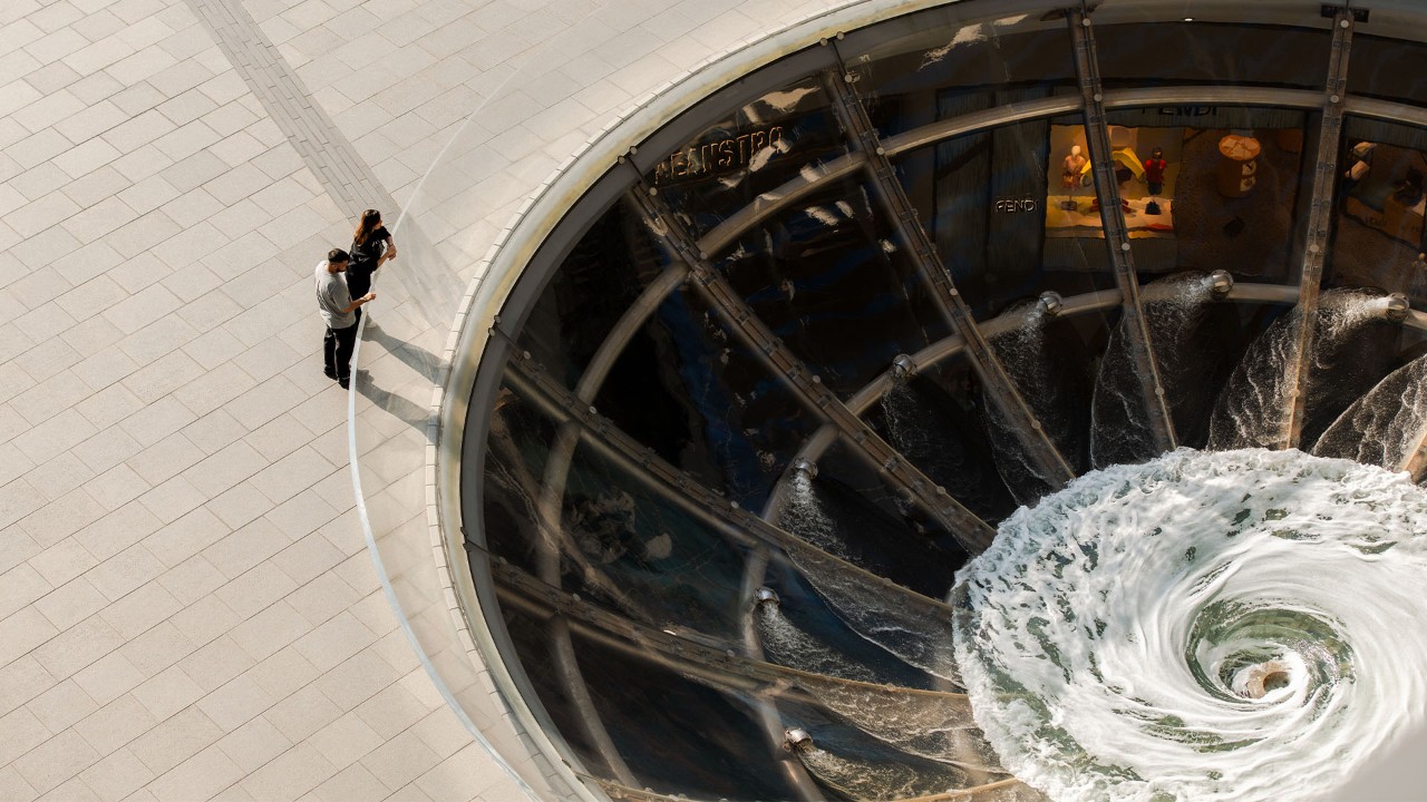 Rain Oculus at Marina Bay Sands