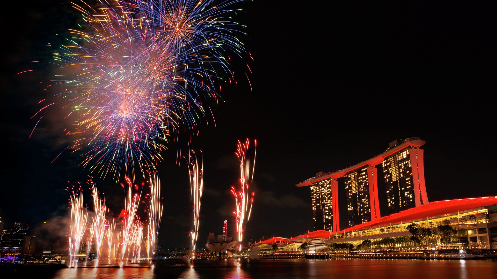 マリーナベイ・サンズカウントダウン、スカイパーク