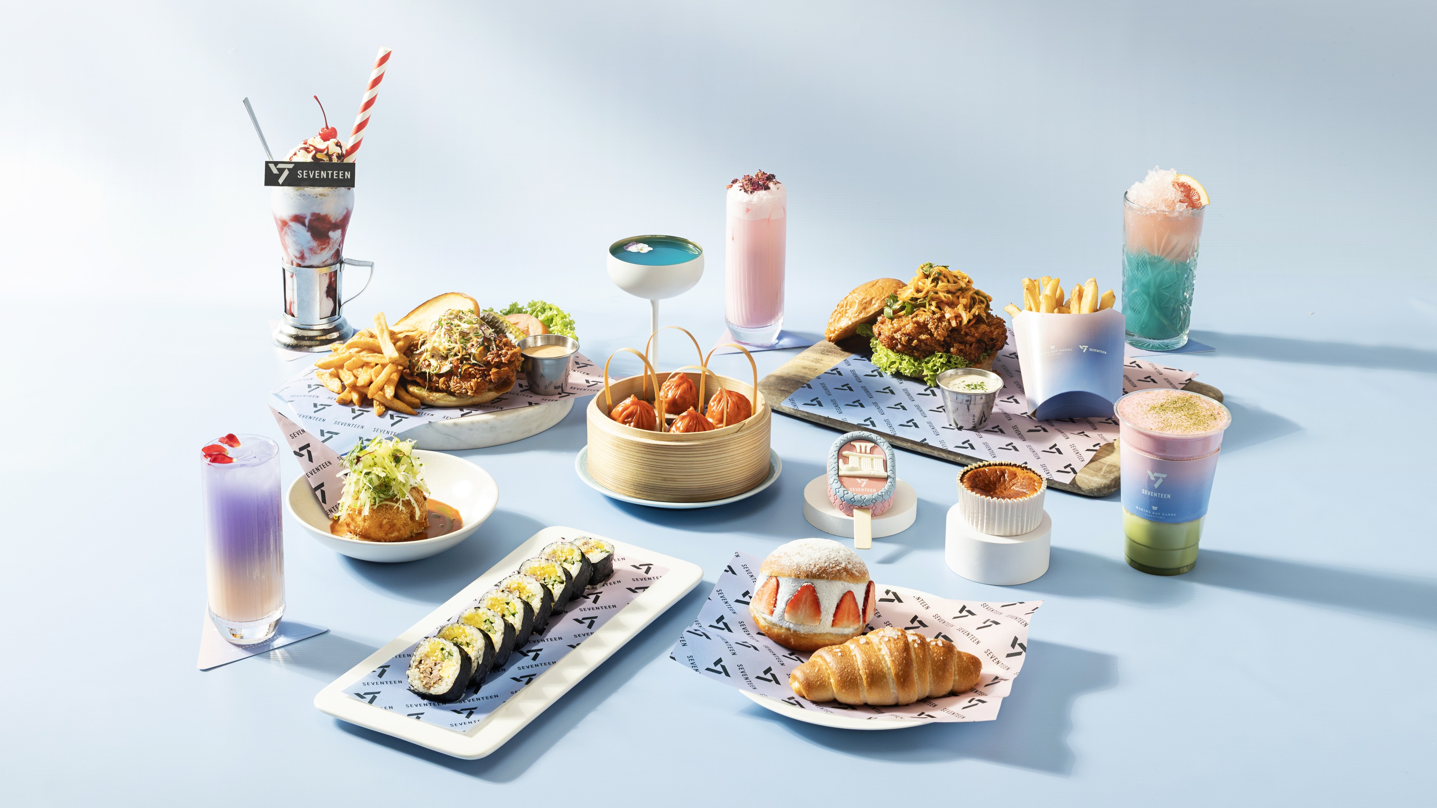SEVENTEEN クプス バーノン マリーナベイサンズ カフェ コースター SEVENTEEN EXPERIENCE | Marina Bay Sands