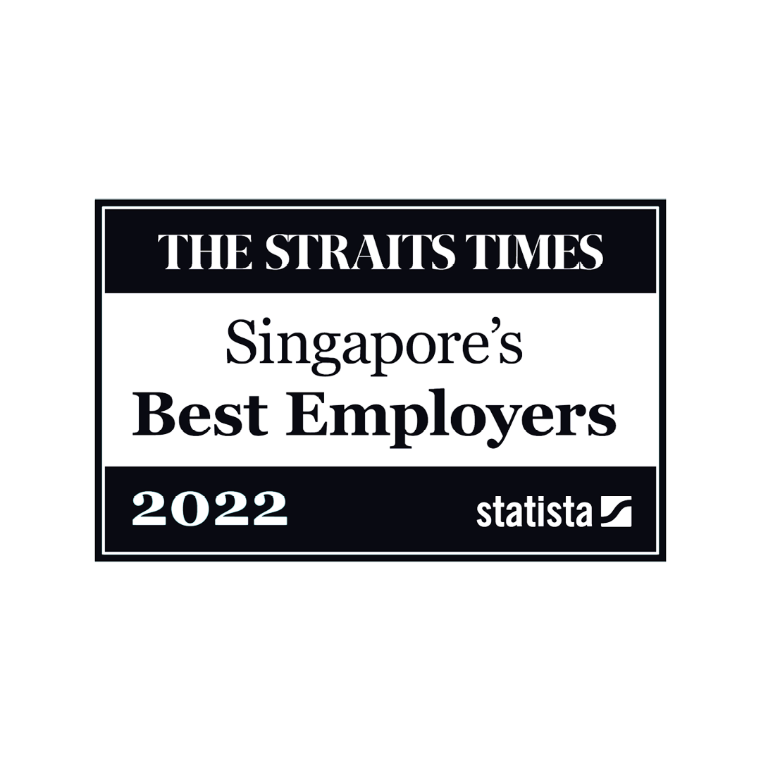 2022年 - Singapore’s best employers 2022 (Ranked 23rd; the only tourism & hospitality player on the top 25 list)