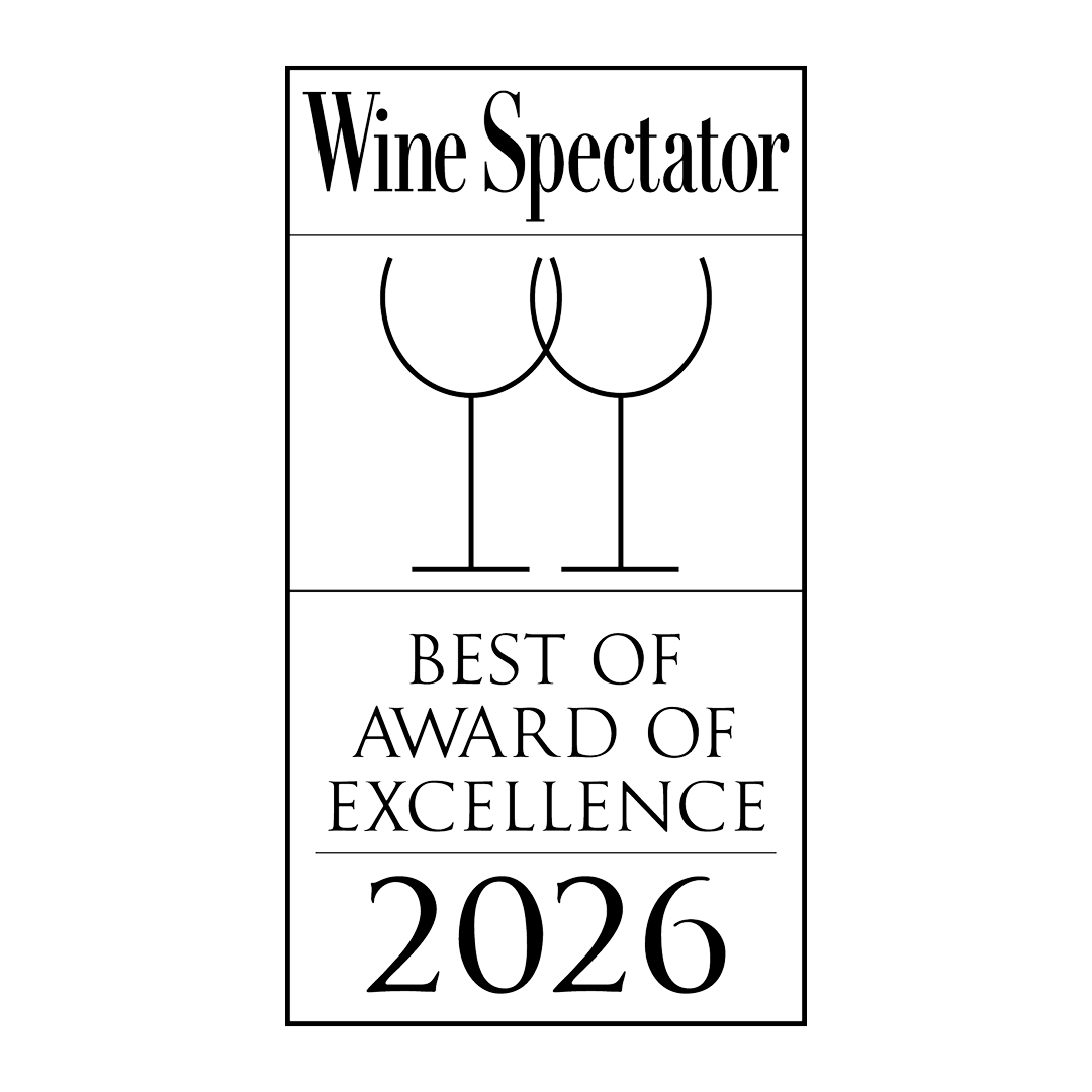 2026 Wine Spectator Award: Best of Award of Excellence