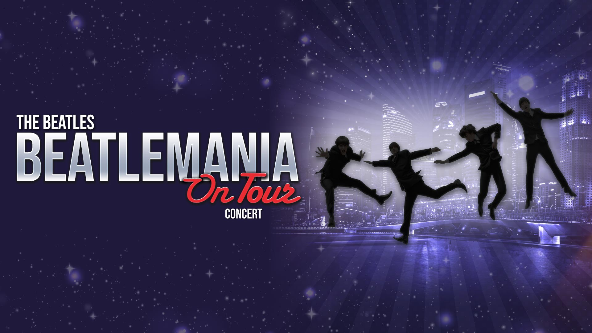 ザ・ビートルズの楽曲を楽しめるコンサート「Beatlemania On Tour」が2026年5月15日と16日にシンガポールのマリーナベイ・サンズで開催