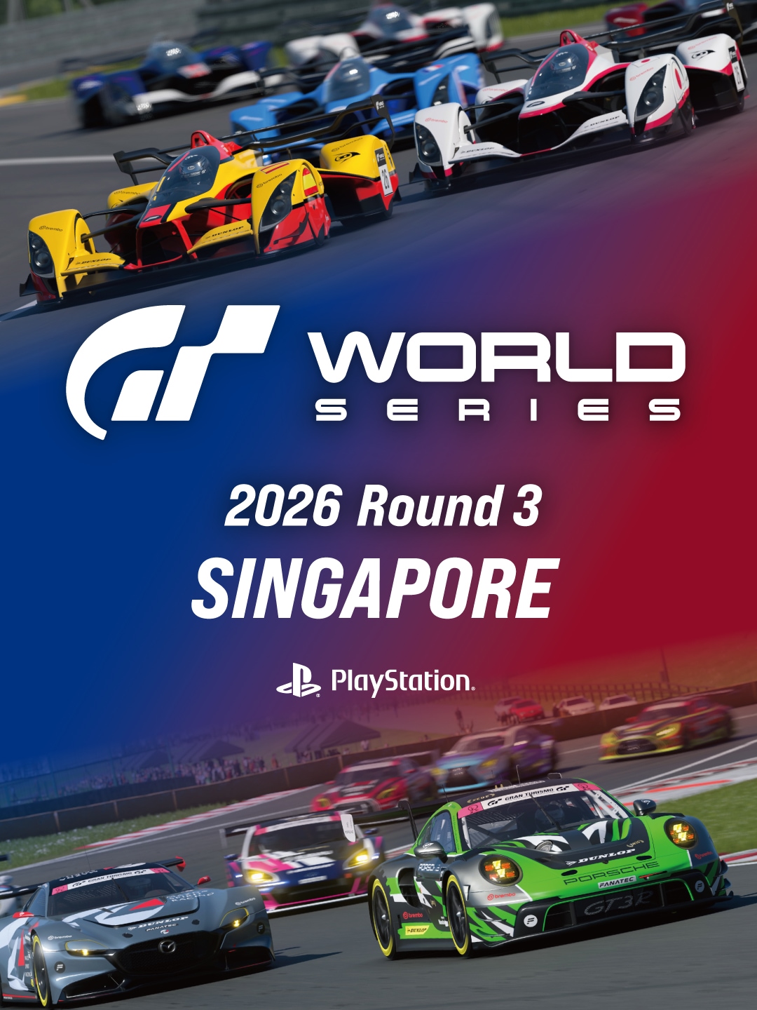 Gran Turismo World Series 2026 | ラウンド3 – シンガポール