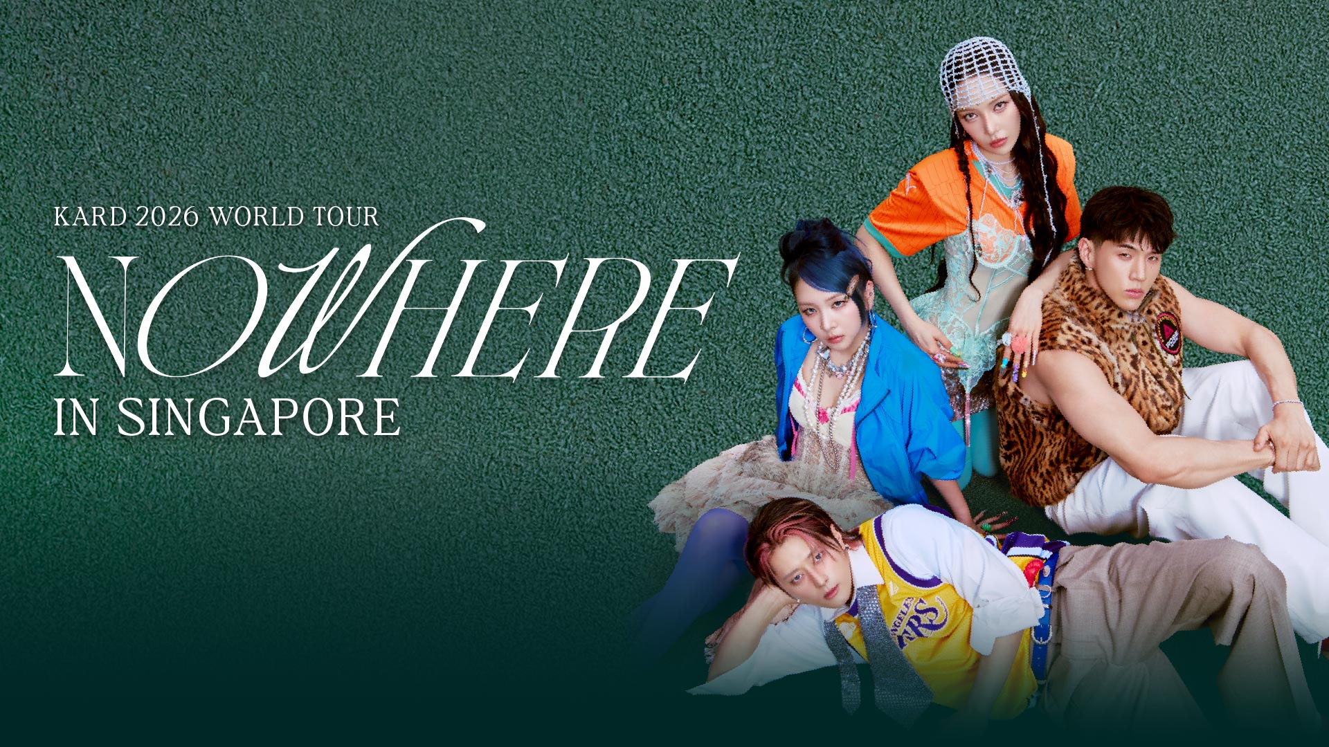 K-POPコンサート「KARD 2026 World Tour ‘Now Here’ in Singapore」、2026年9月27日にサンズ・シアターにて開催