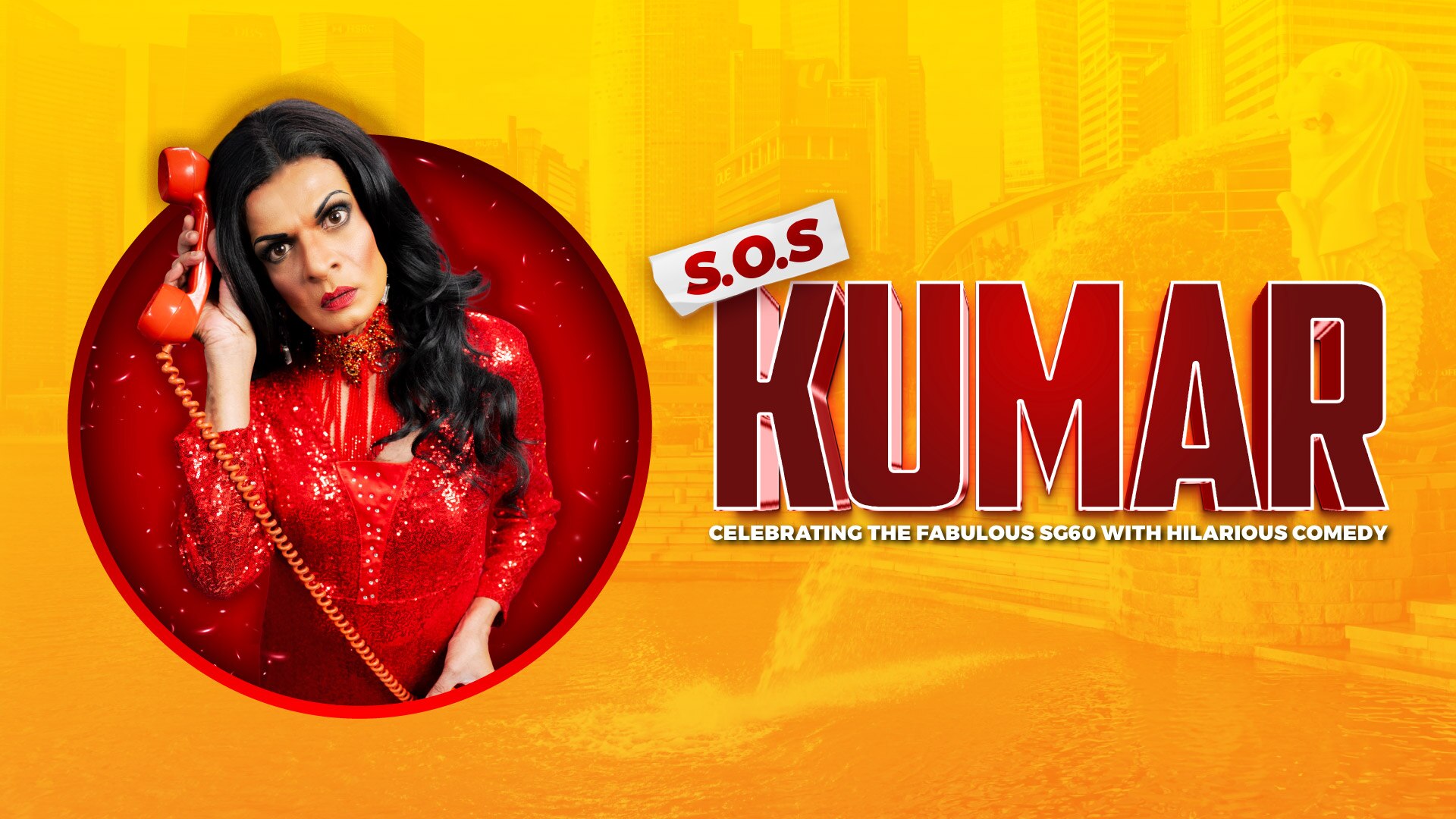 SOS Kumar コメディショー　シンガポール