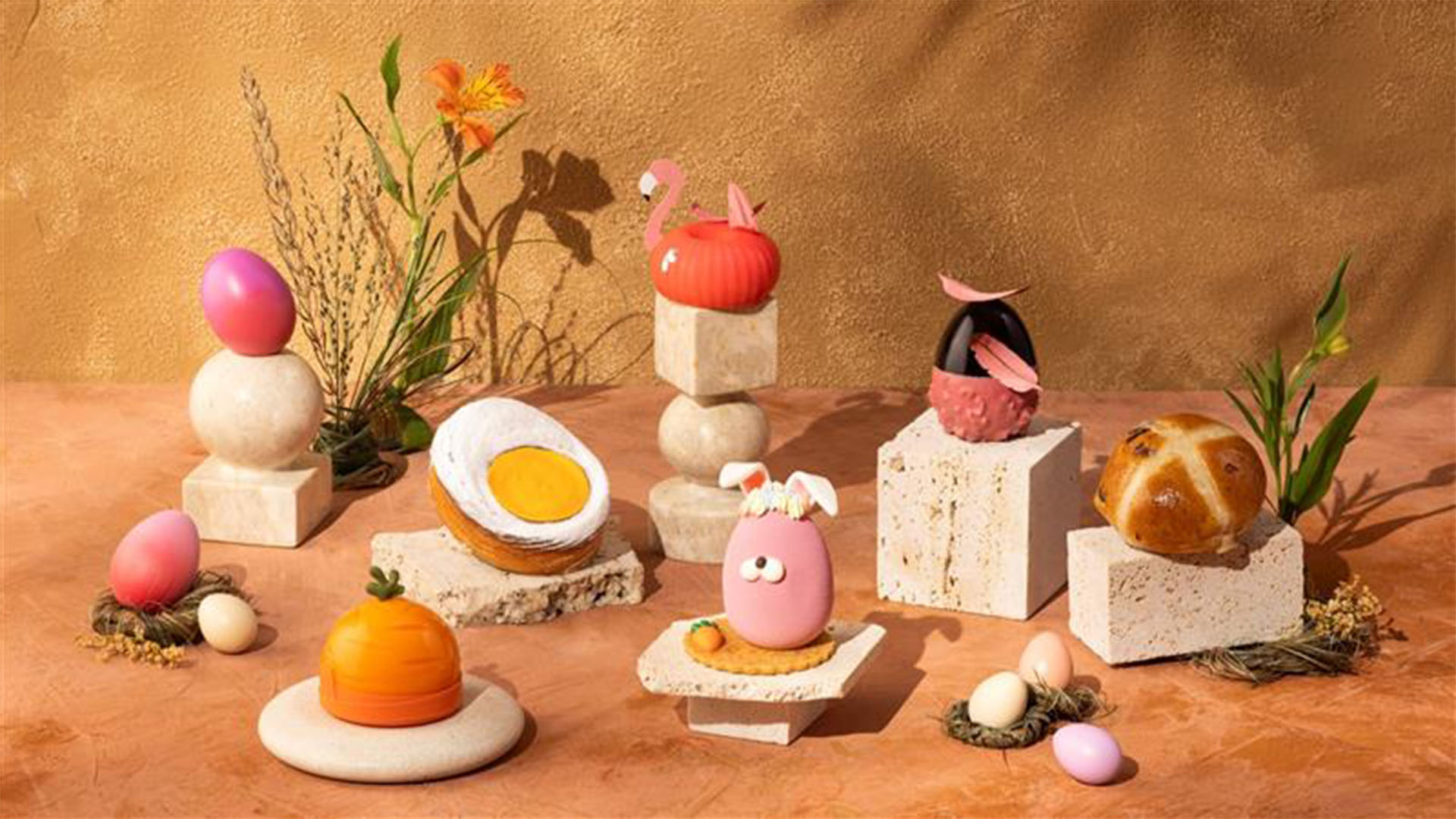 シンガポールの2026年イースターに向けたOrigin + Bloomのウィットに富んだスイーツ