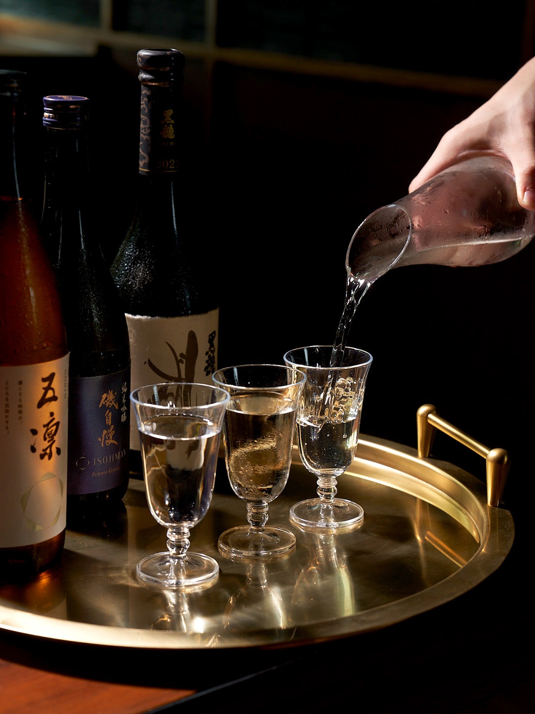 ディナー前の一杯　シンガポール　Wakuda