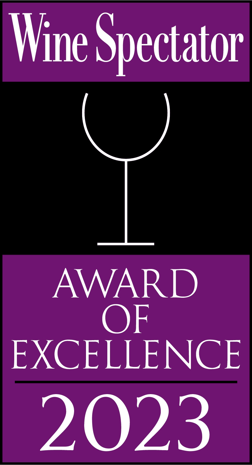 2023年 - Wine Spectator 2023 - Award of Excellence