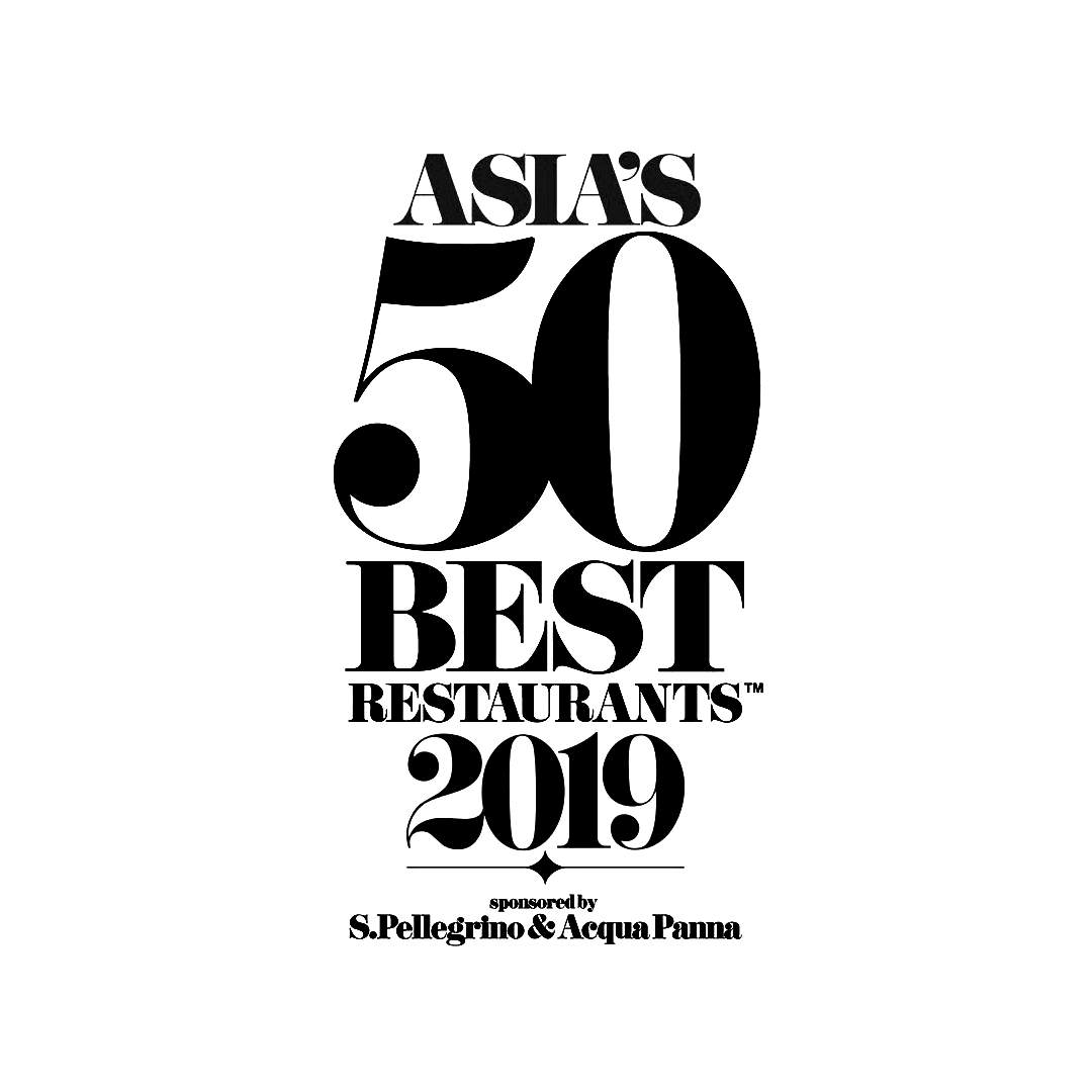 2019年 - Asia’s 50 Best Restaurants - Awarded No. 40