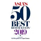 2019年 - Asia’s 50 Best Restaurants - Awarded No. 40