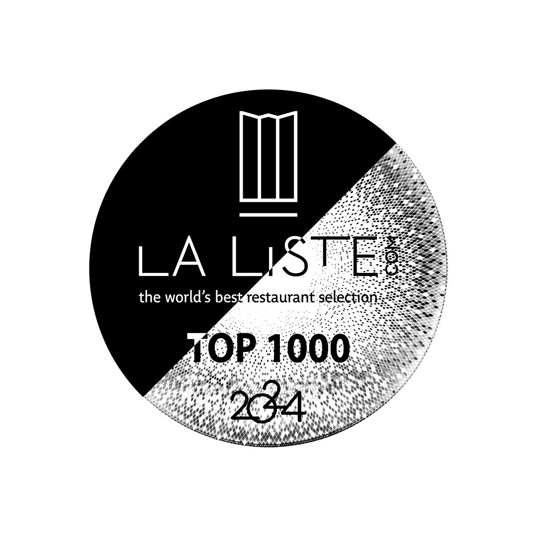 2023, 2024 La Liste: World’s Top 1,000 Restaurants