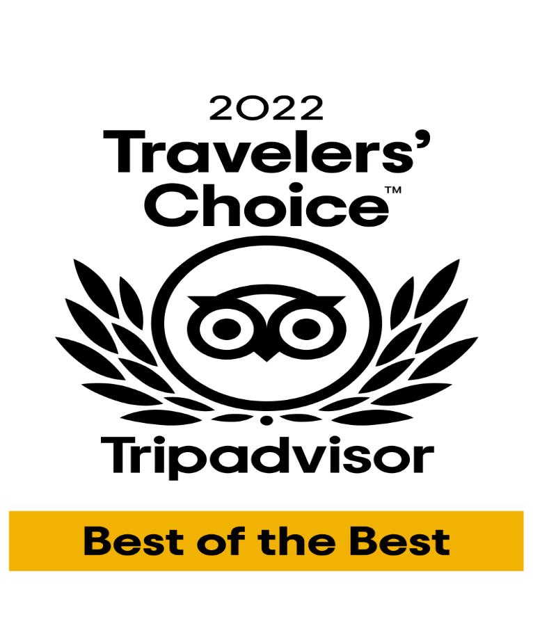 2022年 - Tripadvisor - Travellers' Choice Best of the Best