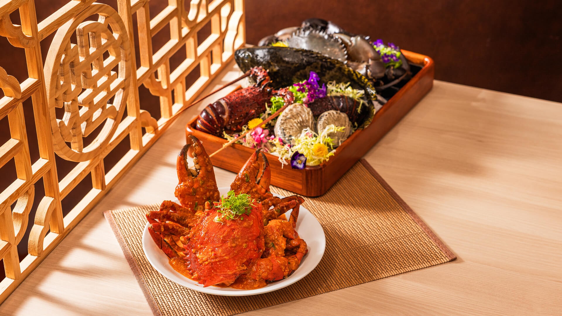 Sri Lankan Mud Crab (Singapore Chilli Sauce)