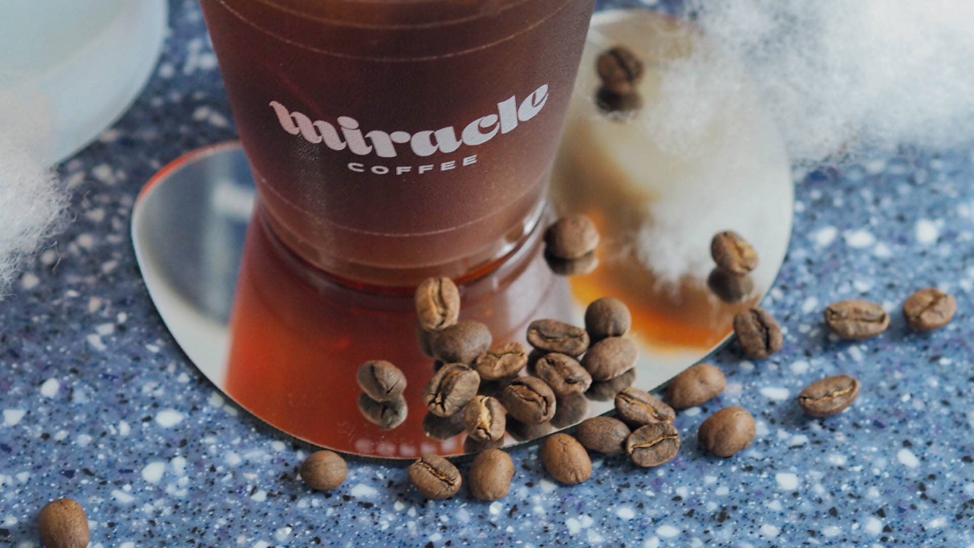 Sip on artisanal coffee expertly prepared with Miracle Coffee roasted, single origin beans.