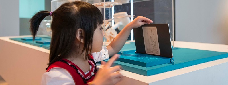 ダ・ヴィンチのインタラクティブな展示 - 自然科学