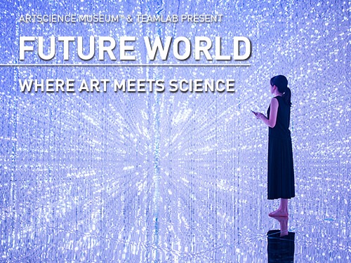 アートサイエンスミュージアムのFUTURE WORLD