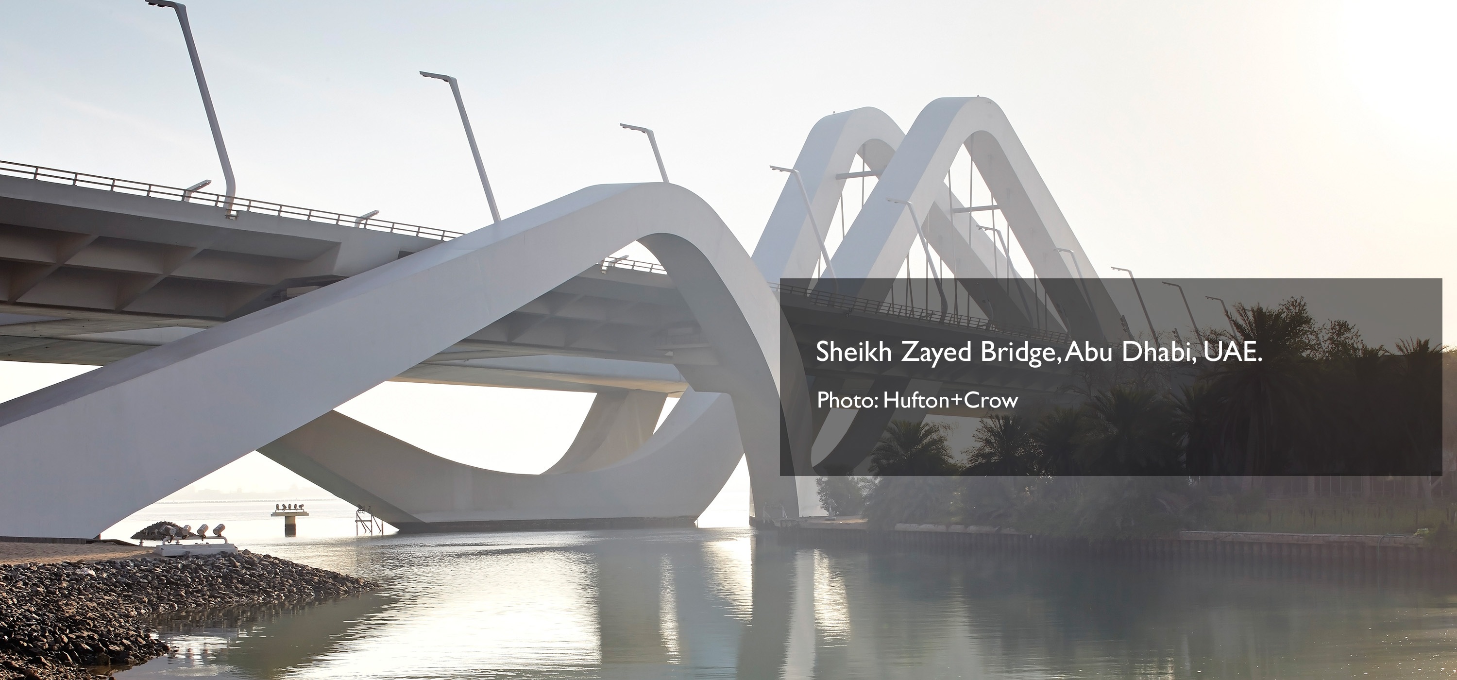 ZHA Sheikh Zayed Bridged Photo by Hufton+Crow