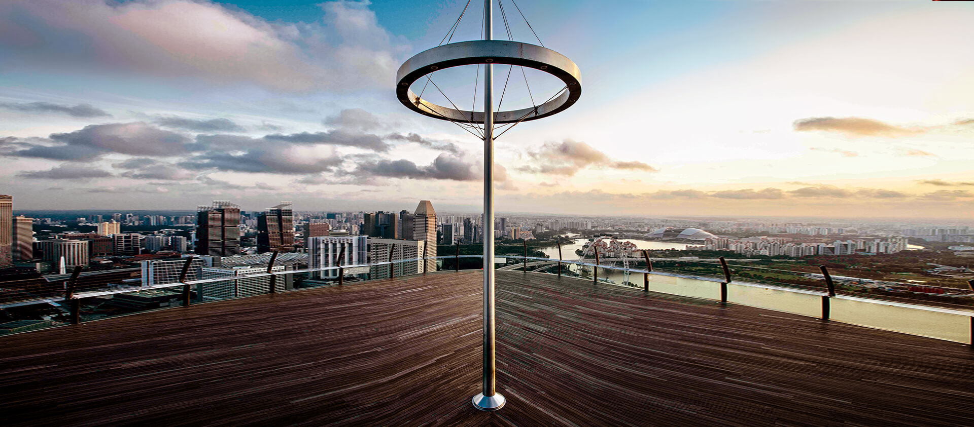 スカイパーク展望デッキ