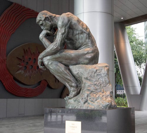 Rodin - The Thinker Sculpture