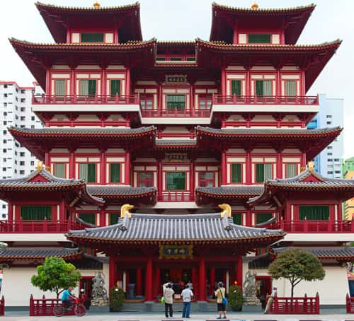 リトルインディアの寺院