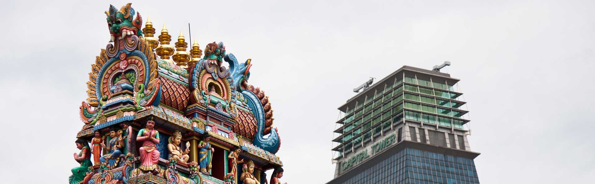 シンガポールのヒンドゥー教寺院 観光地 シンガポール観光ガイド
