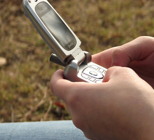 携帯電話のテキスティング