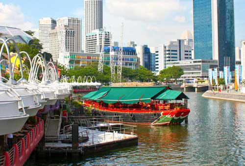 シンガポールの水上アトラクション - クラークキー