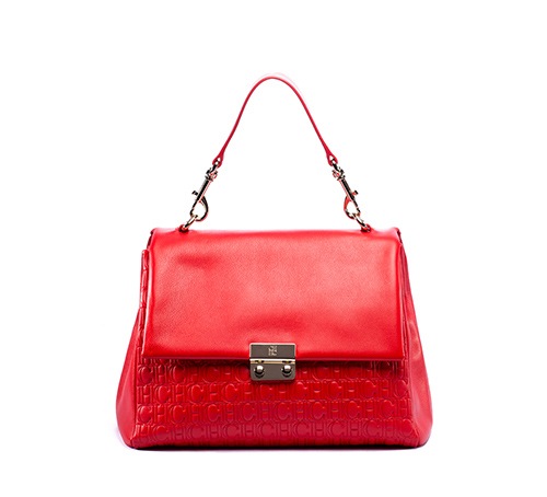 CH Carolina Herrera: BARET Bag in Red