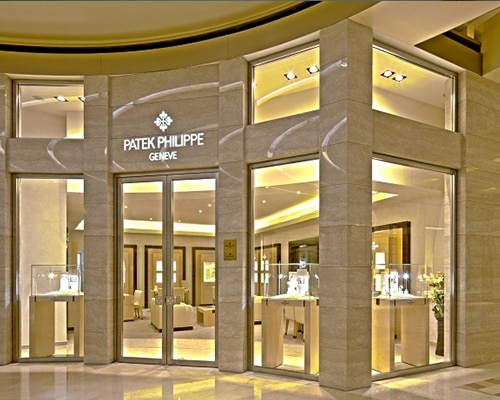 Marina Bay Sandsのザ・ショップスのPatek Philippe