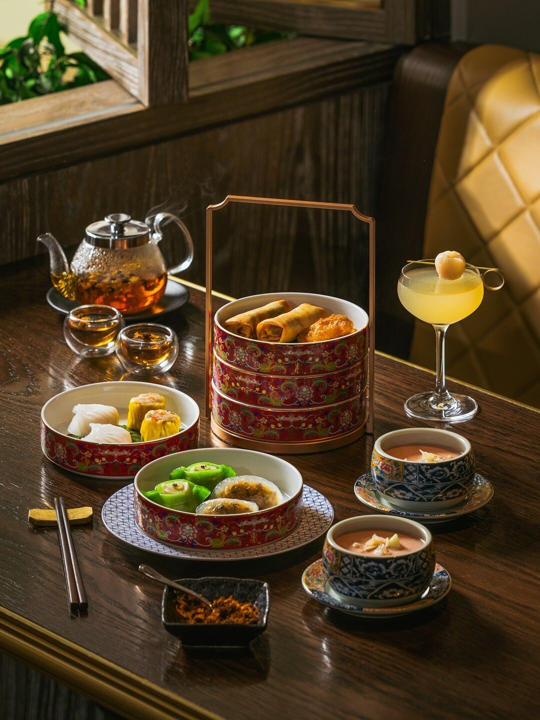 All-day dim sum selections at Mott32, a top dinner place in Singapore