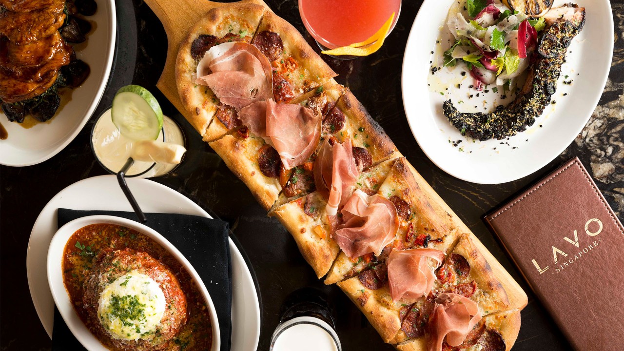 Pasta and champagne, a casual dining restaurant in Singapore
