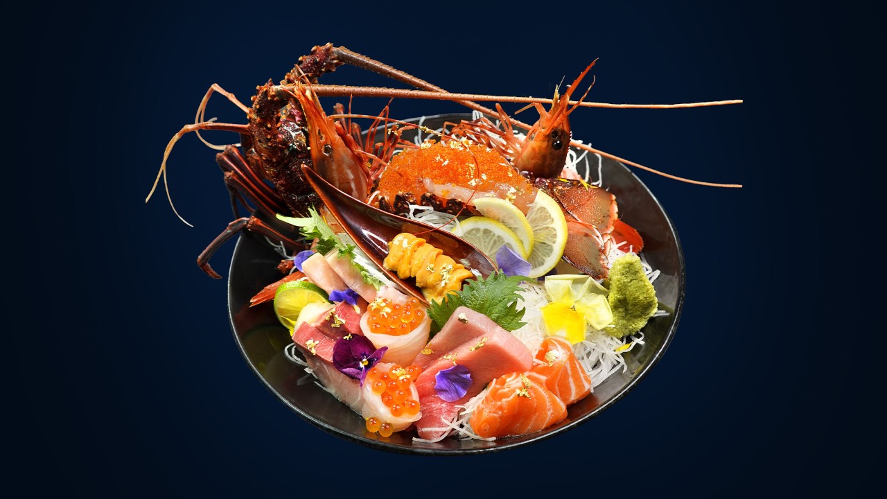 Fresh sashimi and uni at Sen of Japan, a casual dining restaurant in Singapore